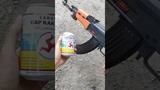 Dcobra AK47 vs kalengdcobra airsoftguns [upl. by Ainalem]