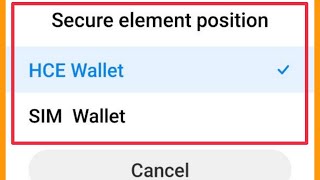 NFC  Set Secure element position  HCE Wallet  SIM Wallet Settings in Redmi Xiaomi Mi 10T Pro [upl. by Meuse804]