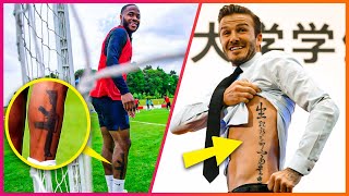 10 Footballers Tattoos With The Most Emotional Meaning To It [upl. by Marlyn488]