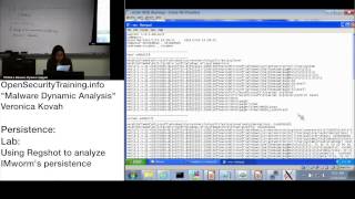 Dynamic Malware Analysis D2P02 Persistence Lab IMworm with Regshot [upl. by Emanuela]