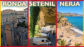 Campervan Road Trip in Spain Three Lovely Andalusian Towns [upl. by Schou297]