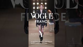 VOGUE France Maison Yoshiki SS25 voguefrance MaisonYoshikiParis ParisJackson Yoshiki [upl. by Bridges]