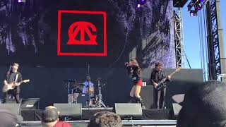 Against The Current  “Paralyzed” live 102024 [upl. by Adnicul]