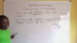 How to prepare Alkane By Decarboxylation for 2023 JAMB Chemistry [upl. by Llohcin804]