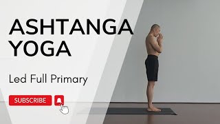 아쉬탕가 풀 프라이머리 구령 수업 산스크리트 버전  AshtangaYoga Full Primary Series LED class [upl. by Adnalu91]