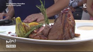 Recette  Magret de canard aux fruits du Roussillon [upl. by Ylicec608]