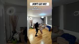 DON’T GET HIT CHALLENGE funny comedyvideos [upl. by Adnarb]