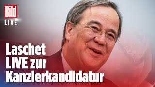 🔴 Armin Laschet LIVE – jetzt spricht der Kanzlerkandidat [upl. by Einegue]