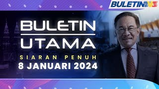 PM Mahu Fokus Kerja Enggan Layan Dakwaan Pembangkang  Buletin Utama 8 Januari 2024 [upl. by Dnallor546]