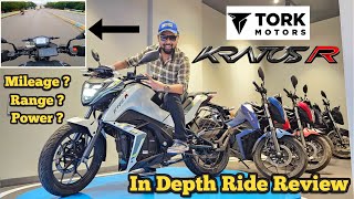 Most Practical amp Perfect Electric Bike  TORK KRATOS R Ride Review  Price Range Features  Review [upl. by Estus]