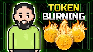 Token Burning in Crypto How amp Why It Happens 🔥  Blum Academy [upl. by Elnar]