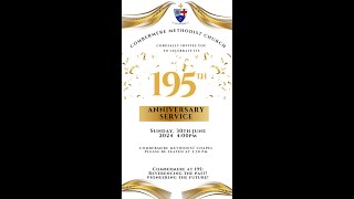 195th Anniversary  Thanksgiving Service for the Combermere Methodist Church July 30  2024 [upl. by Redle]