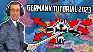 Hearts Of Iron 4 Tutorial 2023  How To ALWAYS Defeat The Allies [upl. by Enimzaj]