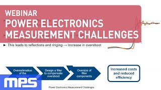 Webinar Power Electronics Measurement Challenges [upl. by Zippora]