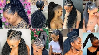 PONY UP‼️Top Classy Ponytail Hairstyles Ideas For Ladies Latest SleekBraided Ponytail Hairstyles [upl. by Read120]