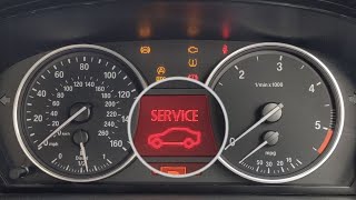 How to reset service overdue warnings in your BMW E60 5series [upl. by Bil]