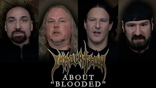 IMMOLATION  About The Song quotBloodedquot OFFICIAL INTERVIEW [upl. by Sontich313]