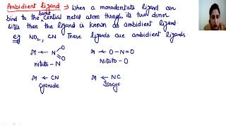 12 Chemistry Coordination Compound Chelation and Naming of Coordination Compounds L2 [upl. by Asserat]