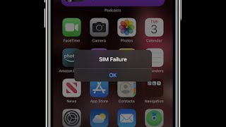 iPhone Sim Failure  No Sim Card  No Service error on iPhone 14 15 Pro Max Fixed [upl. by Navek]