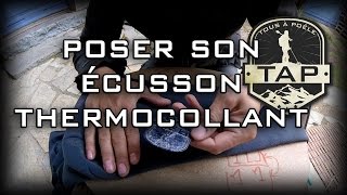 Poser son ecusson thermocollant Tous à Poêle [upl. by Anerok694]