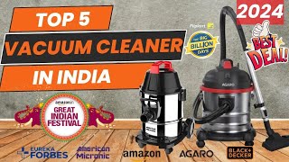 Top 5 Best Vacuum Cleaner in 2024  Best Vacuum Cleaner for Home  Best Vacuum Cleaner in India [upl. by Anilak]