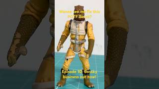 POTF Bossk repair starwars starwarstoys toyrestoration repair 90s 90stoys [upl. by Ailecara]