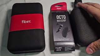 Review Fiber Octo Maxgrip  Black Preto Fosco e Clear [upl. by Nnylorac420]