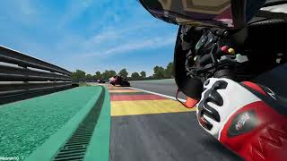 Motogp 24 Onboard Enea Bastianini Ducati Sachsenring 2024 [upl. by Ahsenid]