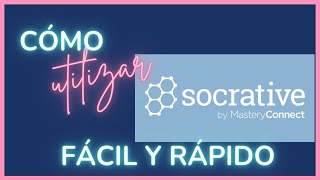 📍✅ Tutorial Socrative en Español  Explicación Rápida [upl. by Mina]