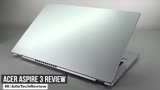 Acer Aspire 3 2023 AMD Ryzen Review [upl. by Ailadgim]