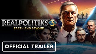 Realpolitiks 3 Earth and Beyond  Official Announcement Trailer [upl. by Eilojne]