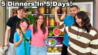 Dinner Routine Large family  5 Dinners in 5 Days  It cost how much [upl. by Gianna232]