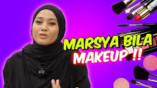 MARSYA BILA MAKEUP   RUTIN TALENT PEREMPUAN MAKE UP [upl. by Ahsuoj]