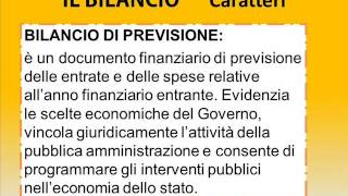 IL BILANCIO FINANZIARIO DELLO STATO  scienze delle finanze [upl. by Ricki469]