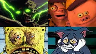 Top 30 Disturbing Moments in Kids Shows 2018  blameitonjorge [upl. by Anivek889]