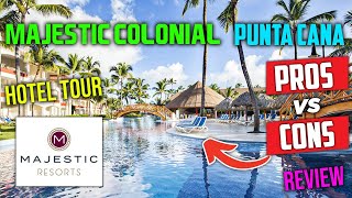 Majestic Colonial Punta Cana Hotel Tour amp Review  Dominican Republic Resorts [upl. by Hadsall]