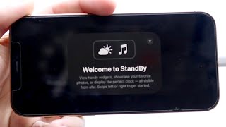 How To Use StandBy On iOS 17 [upl. by Alfons]