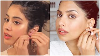 I Followed JANHVI KAPOOR Makeup TutorialInteresting [upl. by Johnette554]