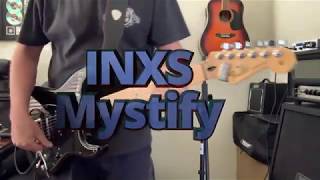 Mystify  INXS  guitar cover [upl. by Sedinoel380]