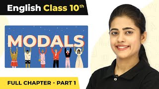 Modals in English Grammar Class 10  Modals Full Concepts  English Grammar Part 1 202223 [upl. by Verla546]