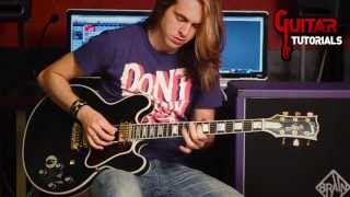 Bohemian Rhapsody Queen  Solo  Guitar Tutorial with Paul Audia [upl. by Nehte385]