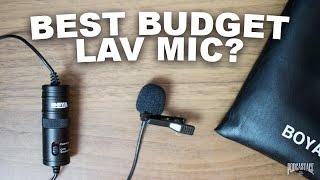 BOYA BYM1 Lavalier Mic Review  Test [upl. by Westberg]