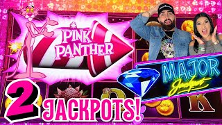 OMG 2 JACKPOTS EN PINK PANTHER SLOT MACHINE ULTIMO GIRO MAGICO EN SEMINOLE HARD ROCK TAMPA [upl. by Kellie]