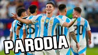 Canción Argentina a la Final 2024 Parodia Un Besito Más  Salastkbron Diel Paris [upl. by Richards]