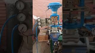 Pneumatic Positioner Calibration And working Video [upl. by Ataynik]