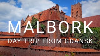 MALBORK  day trip from GDANSK [upl. by Sirdna]