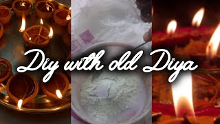 DIY with old Diya 🪔⁠´⁠ε⁠｀⁠ ⁠art diy craft [upl. by Eniawtna255]