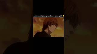 anime deathnote kira light lightyagami trending shyari quotes quote meme day life [upl. by Alphonsine6]