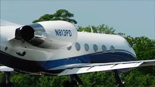 ✈ LOUD RR TAYS N813PD Gulfstream G400 Departure From London Southend Airport With ATC [upl. by Attemaj354]