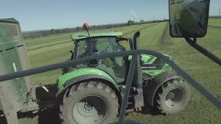 Gretna Green Old Smithy Silage 24 GRae Agri Services [upl. by Nyram]